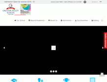 Tablet Screenshot of greatervalleyschool.com